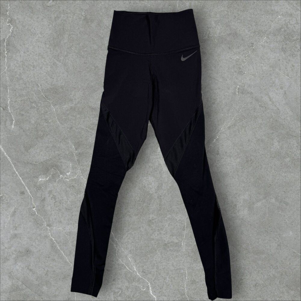 Women's Nike Mesh Vent High Rise Athleticwear Dri-Fit Leggings - Size XS